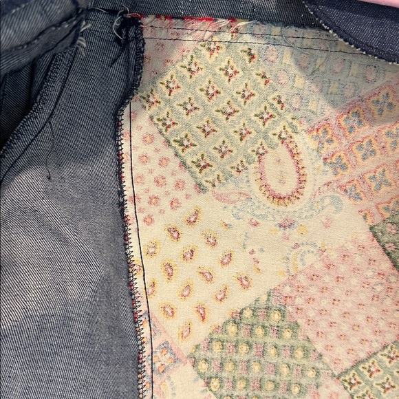 Patchwork Denim Shirt - Picture 6 of 16